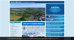 Desktop Screenshot of gminawinnica.pl