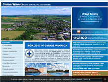 Tablet Screenshot of gminawinnica.pl